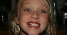 Loosing a tooth is more fun when you're five