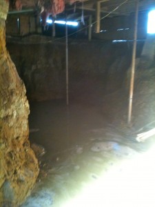 water under the house